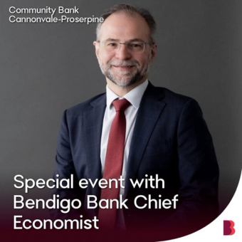 Bendigo Community Bank Cannonvale-Proserpine Chief Economist Event